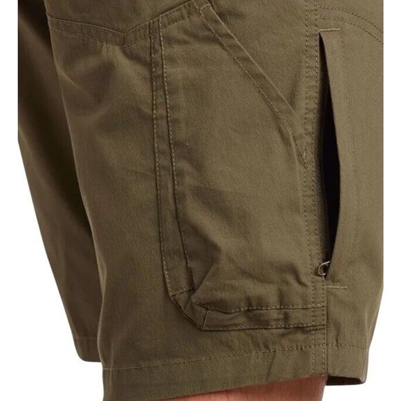 Kuhl Ramblr 10" Inseam Green Cargo Shorts Size 40 Hiking Camp Outdoor Utility - Picture 2 of 16